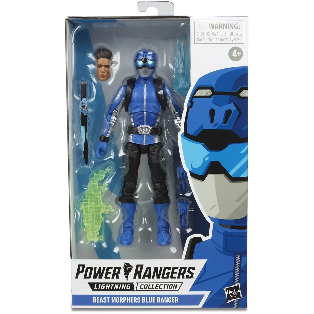 Power Rangers Lightning Collection - Figurine Ranger bleu Image 1