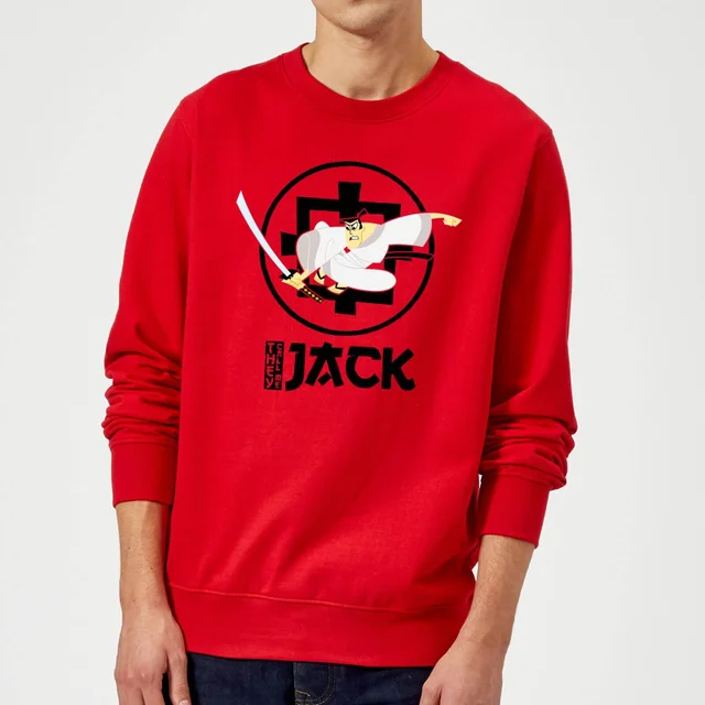 Samurai Jack They Call Me Jack Sweatshirt - Red