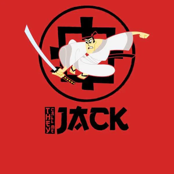 Samurai Jack They Call Me Jack Sweatshirt - Red