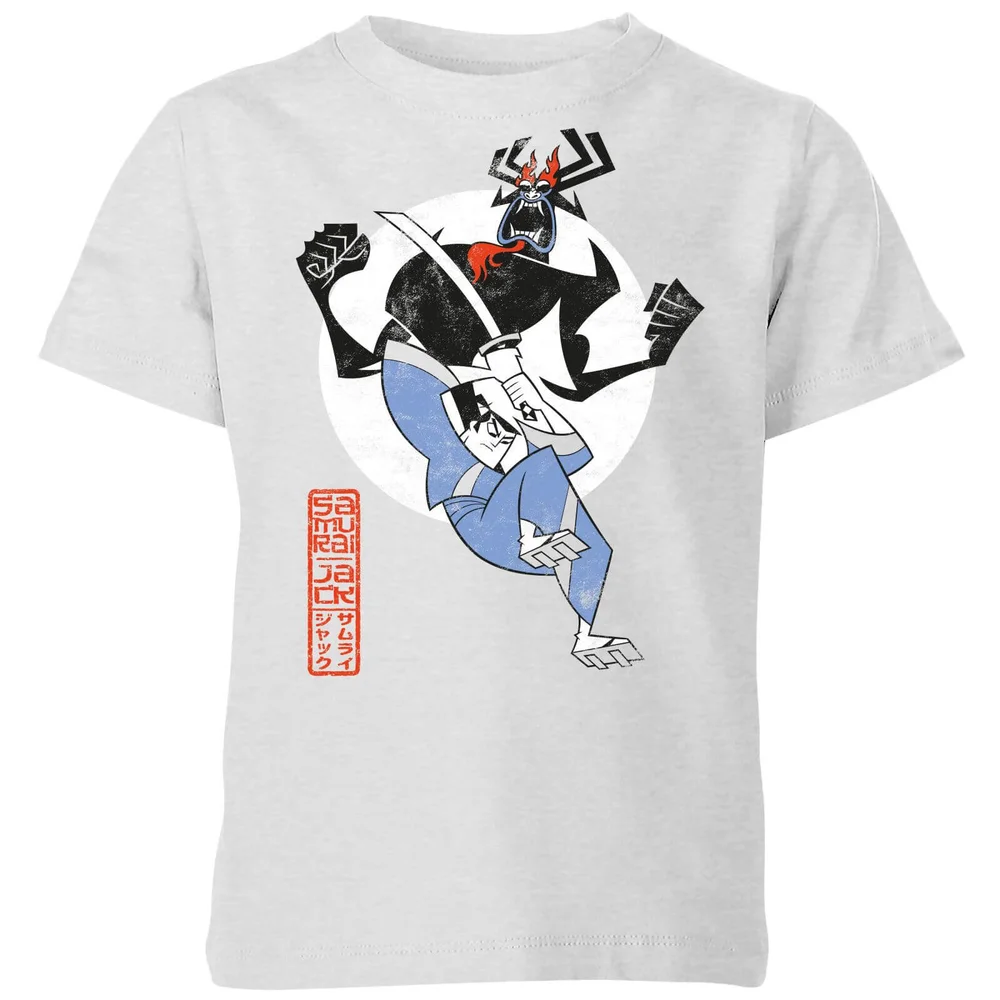 Samurai Jack Eternal Battle Kids' T-Shirt - Grey - 3-4 ans Image 1