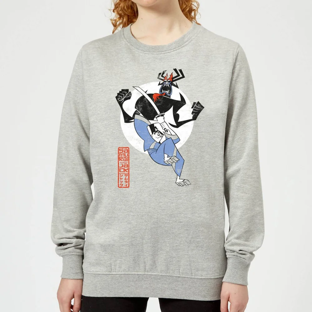 Samurai Jack Eternal Battle Women's Sweatshirt - Grey - 3XL - Gris Image 1