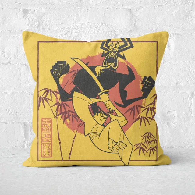 Samurai Jack Eternal Battle Square Cushion