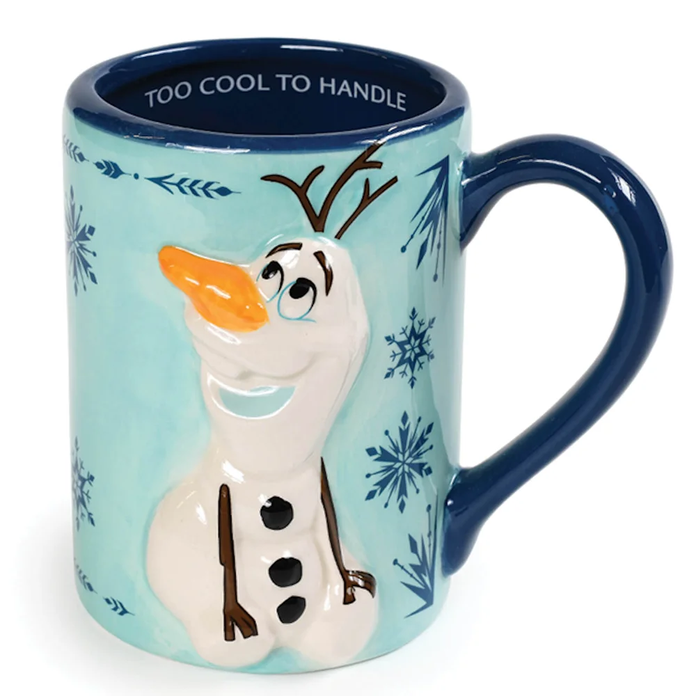 Frozen (Olaf Snowflakes) Shaped Mug Image 1