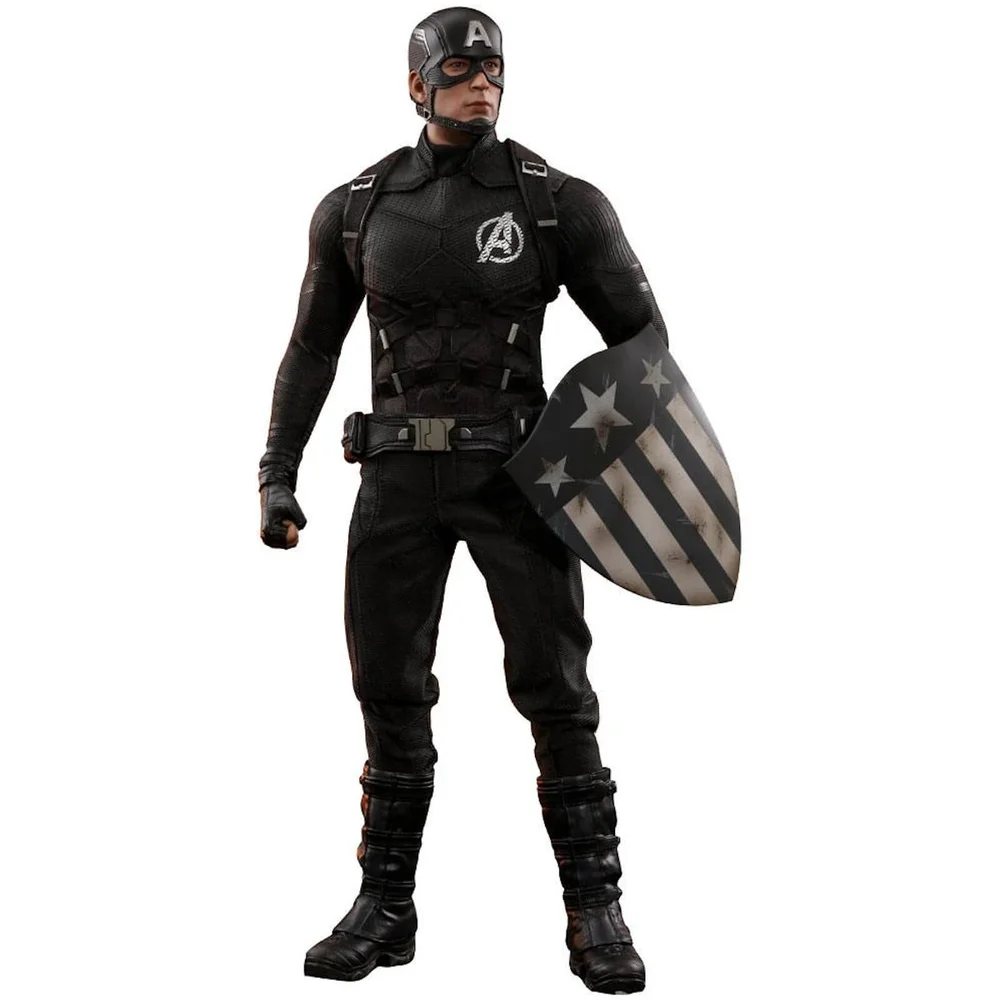 Figurine Articulée Captain America (à l'échelle 1/6) Exclusivité Toy Fair 2018 Concept Art MMS 31cm - Hot Toys Image 1
