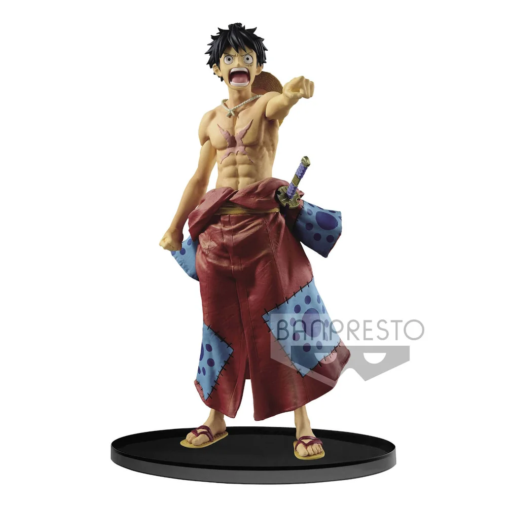Banpresto One Piece Monkey.D.Luffy Banpresto World Colosseum2 Statuette Image 1