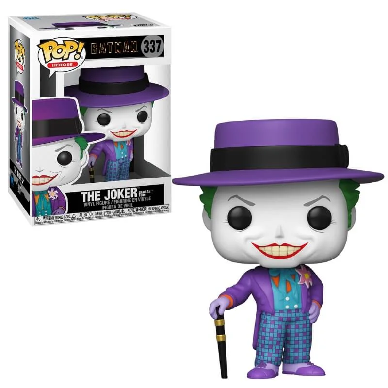Figurine Pop! Joker Avec Chapeau - Batman 1989 - DC Comics Image 1