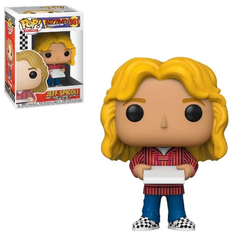 Figurine Pop! Jeff Spicoli Avec Pizza - Fast Times At Ridgemont High Image 1