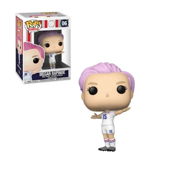 Équipe nationale féminine des États-Unis Megan Rapinoe Pop! Figurine en vinyle Image 1