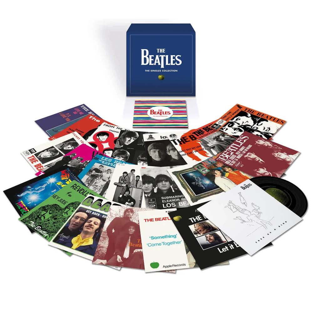Coffret de collection singles 18 cm The Beatles Image 1