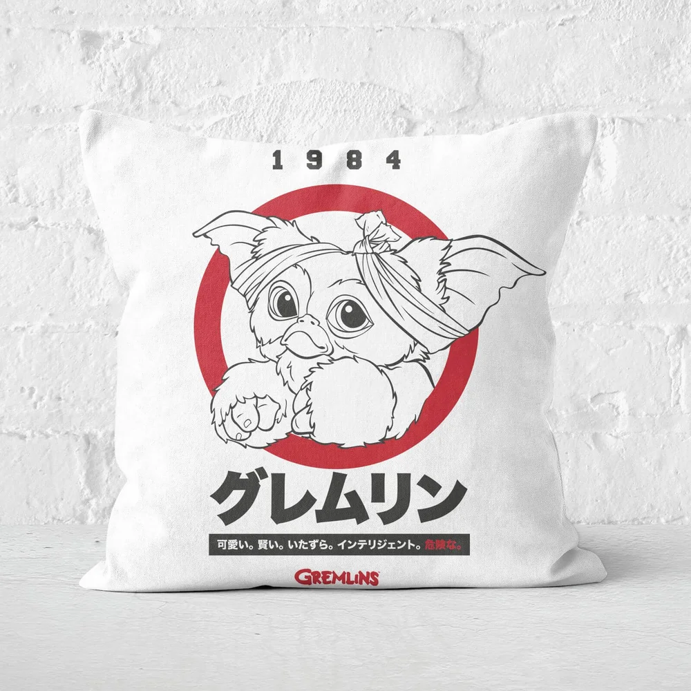Gremlins Gizmo Japanese Square Cushion - 40x40cm Image 1