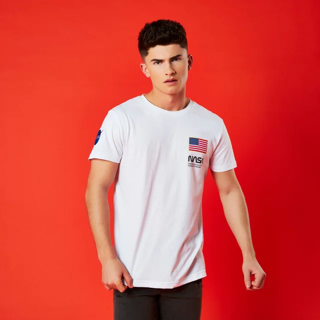 T-shirt NASA Base Camp - Blanc - Unisexe