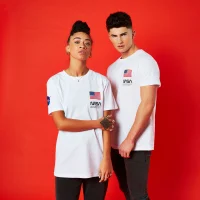 T-shirt NASA Base Camp - Blanc - Unisexe