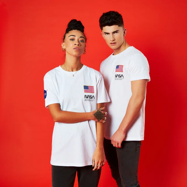 T-shirt NASA Base Camp - Blanc - Unisexe