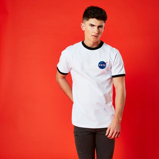 T-shirt NASA 1969 - Blanc et Noir - Unisexe