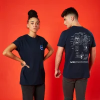 T-shirt NASA Suit Up - Bleu Marine - Unisexe
