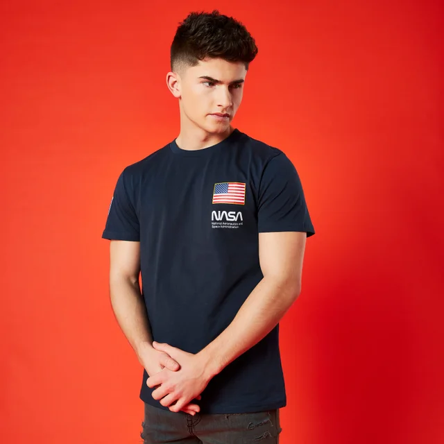 T-shirt NASA Base Camp - Bleu Marine - Unisexe