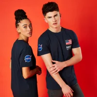 T-shirt NASA Base Camp - Bleu Marine - Unisexe - undefined undefined