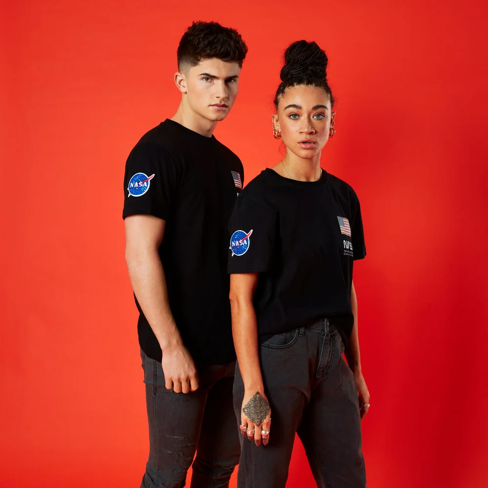 T-shirt NASA Base Camp - Noir - Unisexe - S Image 1