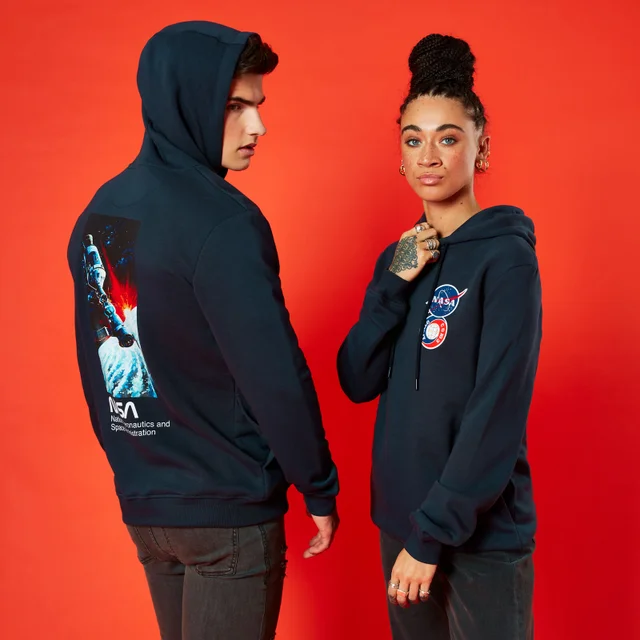 Sweat à capuche NASA Soyuz - Bleu Marine - Unisexe
