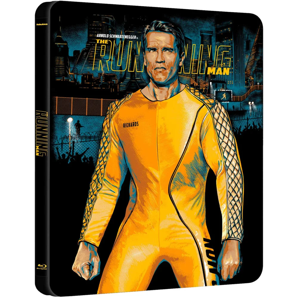 The Running Man – Zavvi Exclusive Steelbook Image 1