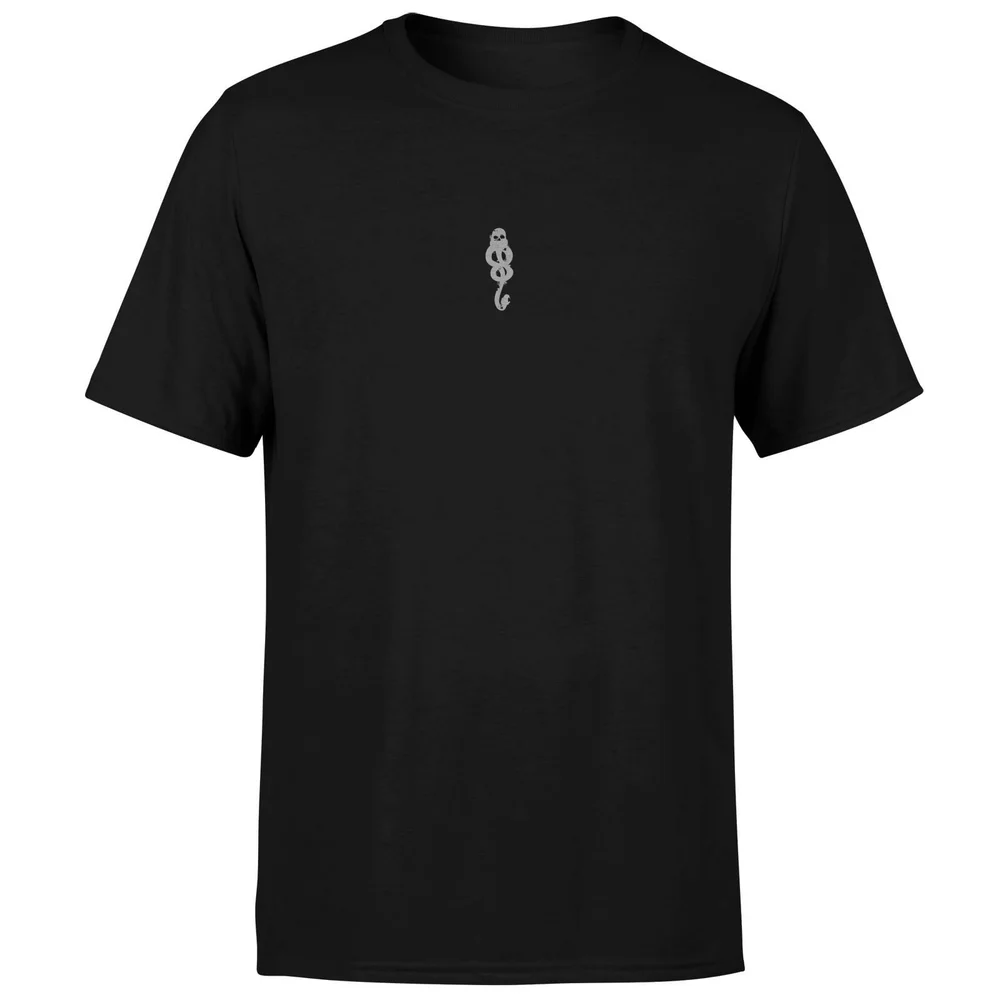 T-Shirt Harry Potter Marque des Ténèbres Brodée - Noir - S Image 1