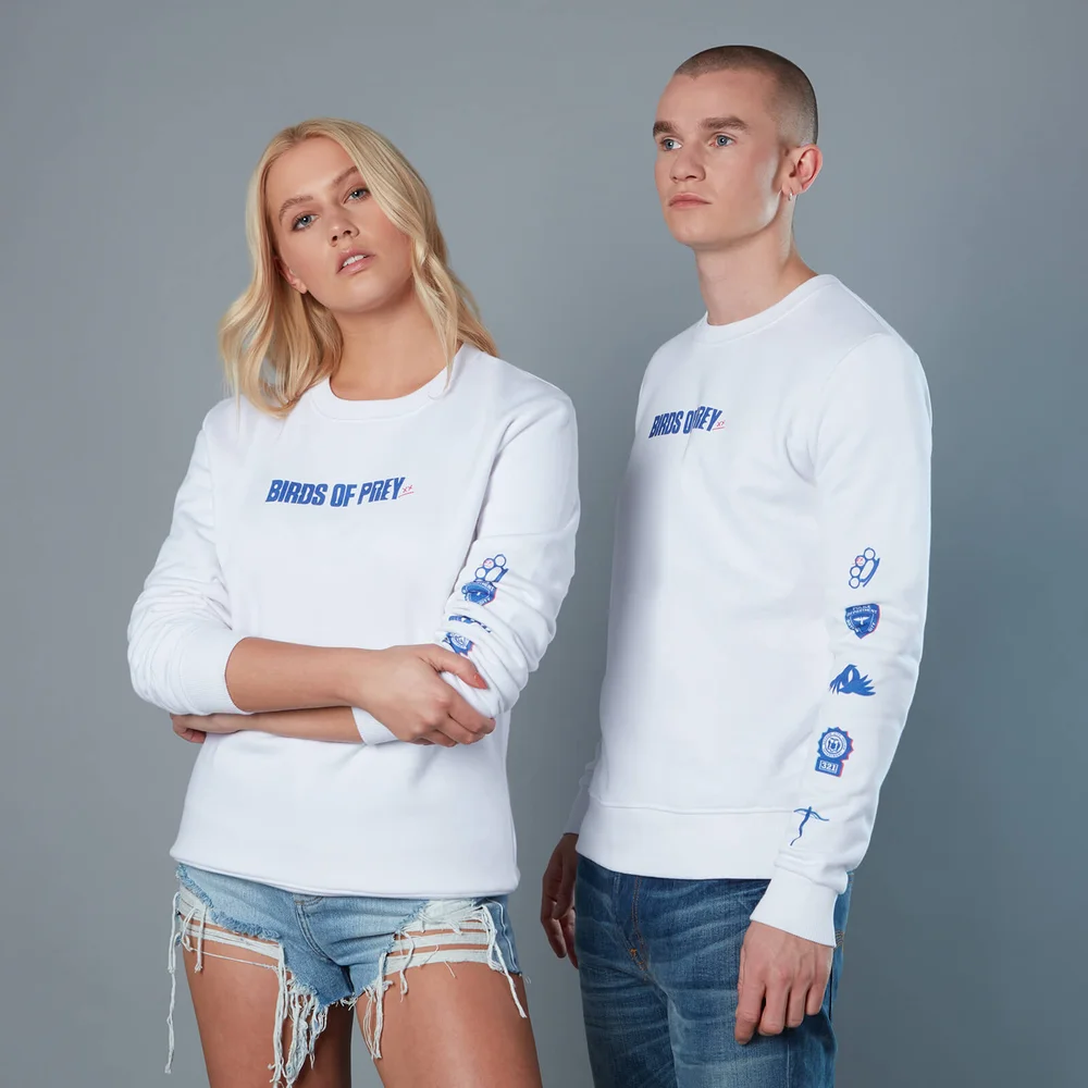 Sweat-shirt Emblem Sleeve Birds of Prey - Blanc - Unisexe - S Image 1