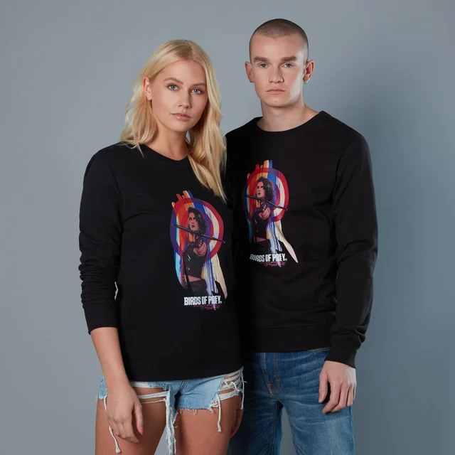 Sweat-shirt Huntress With Target Birds of Prey - Noir - Unisexe