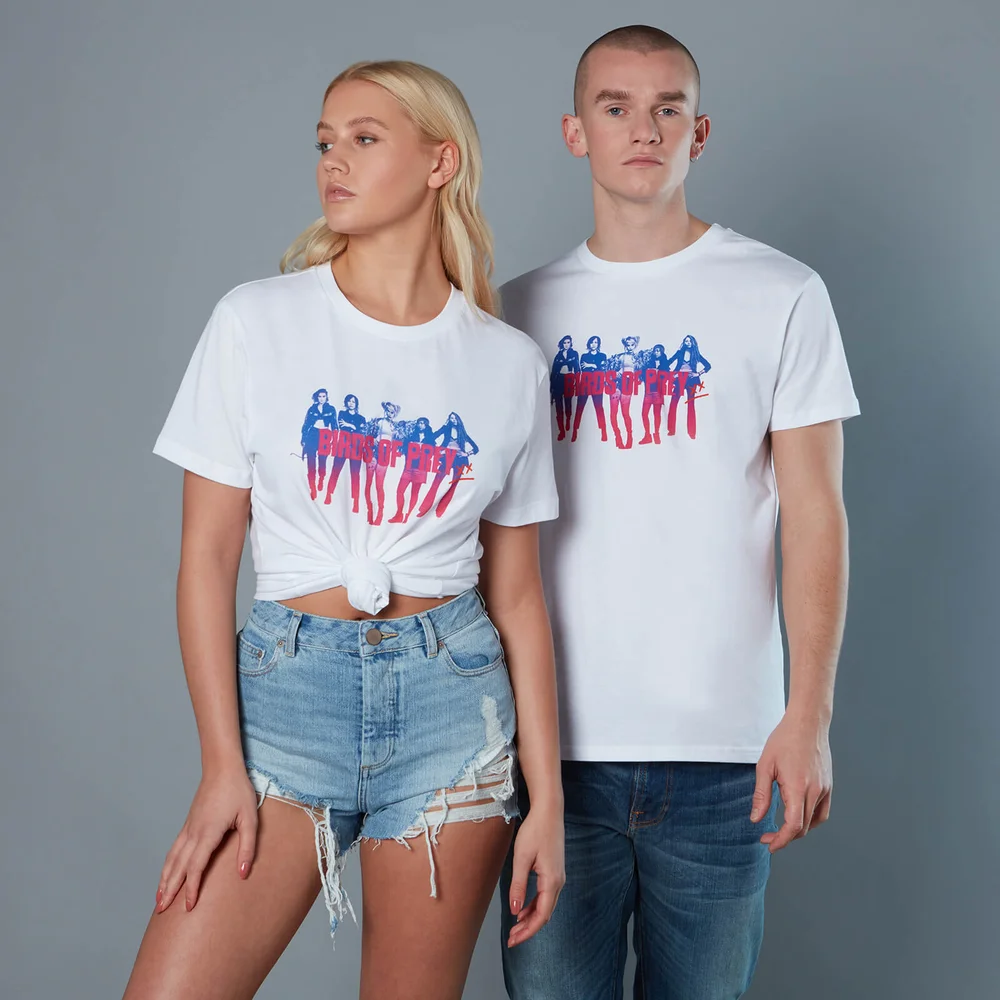 T-shirt Girl Gang Birds of Prey - Blanc - Unisexe - S Image 1