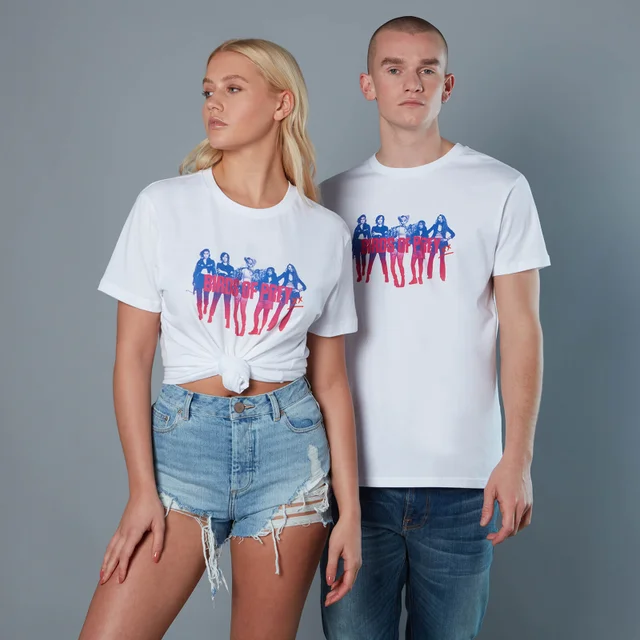 T-shirt Girl Gang Birds of Prey - Blanc - Unisexe