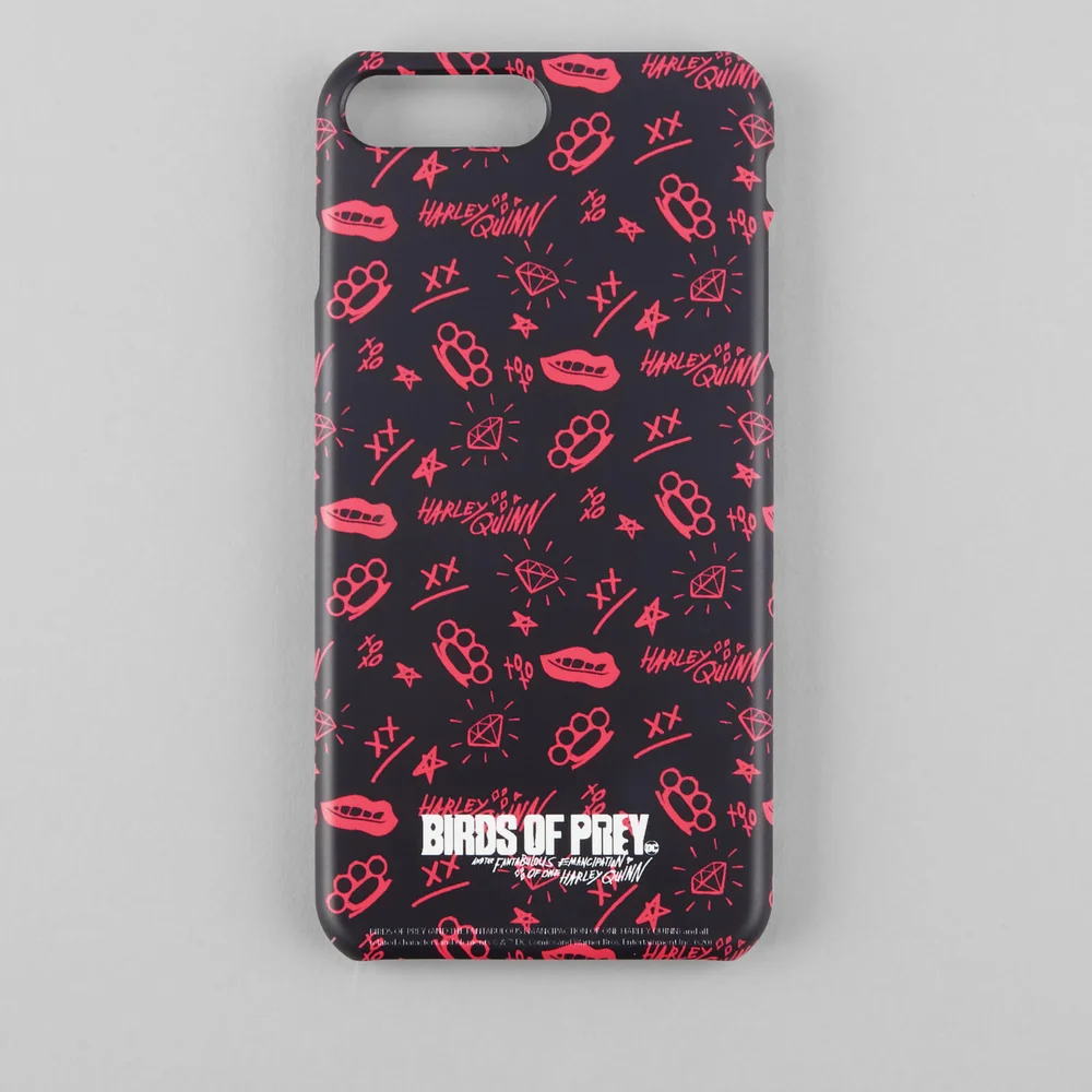 Coque Smartphone Rose & Noir - Birds of Prey pour iPhone et Android - iPhone 5/5s - Coque Simple Matte Image 1