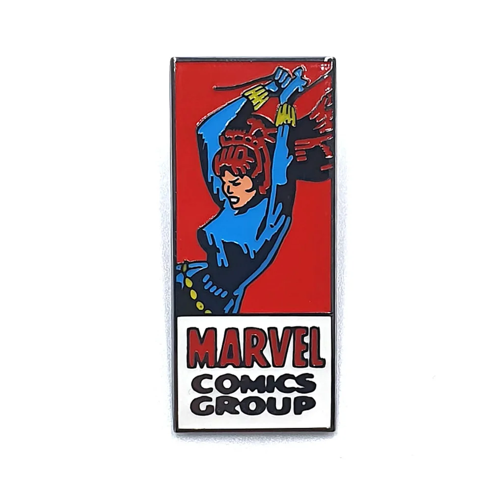 Pin Badge AR Marvel Comics Black Widow (Exclusivité Zavvi ) Image 1
