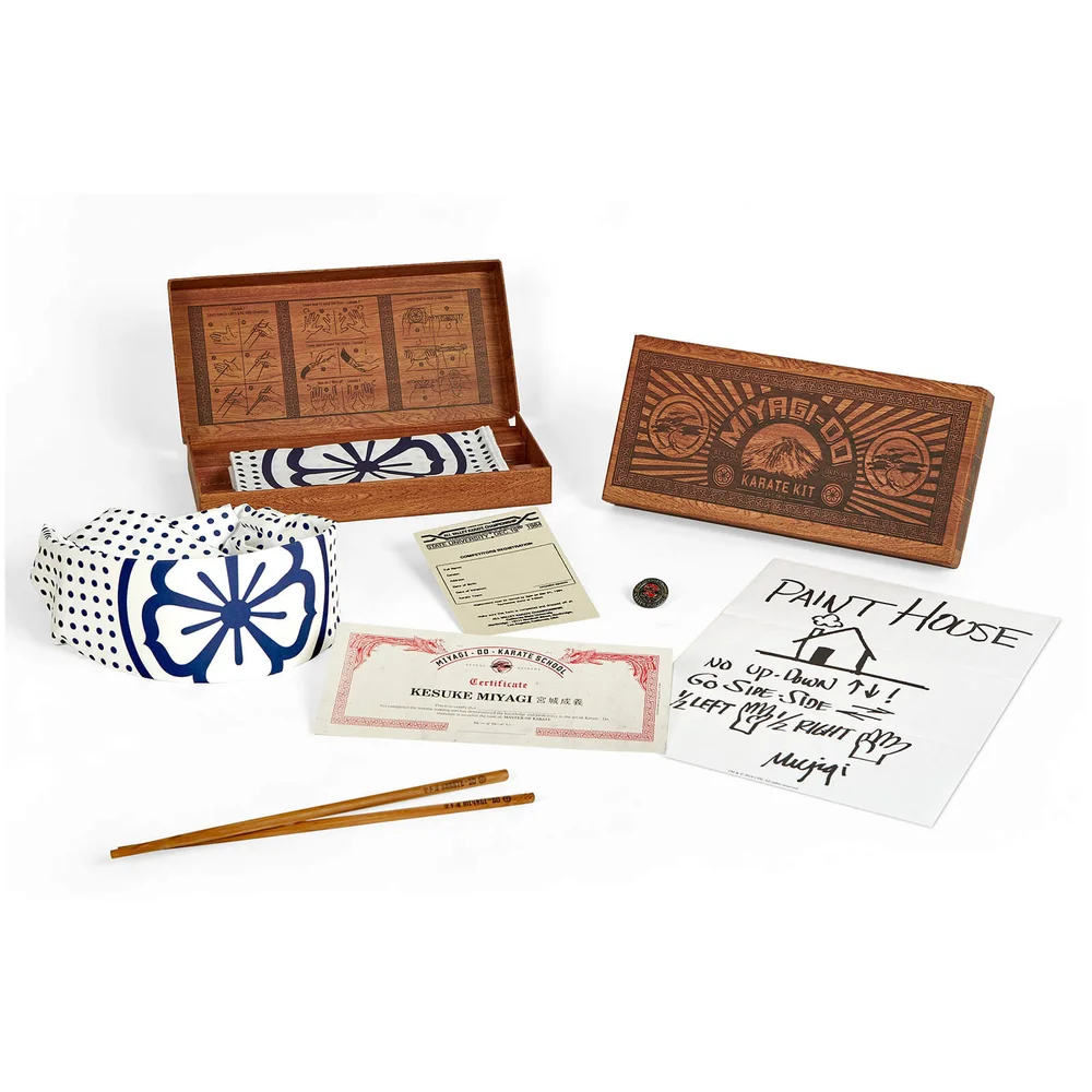 Doctor Collector Karate Kid Miyagi-Do Karate School Limited Edition Kit Image 1