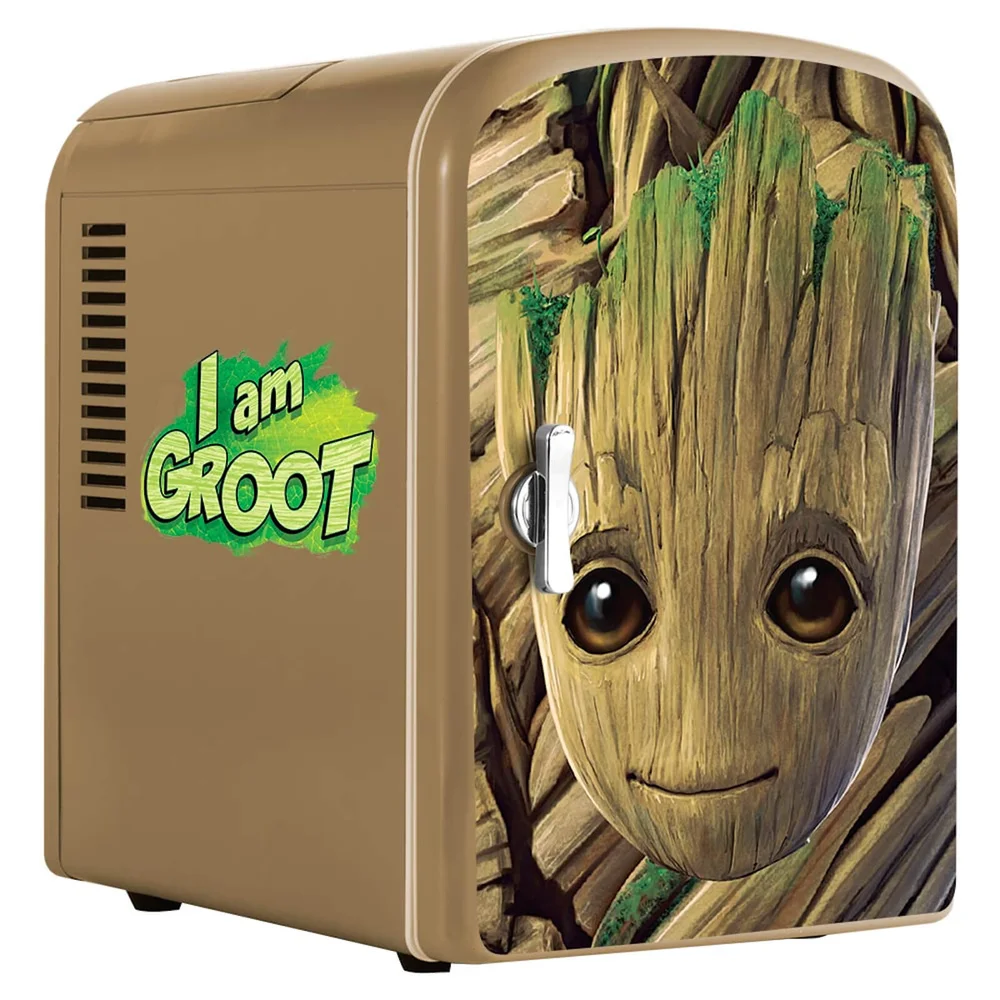 Marvel Les Gardiens de la Galaxie Mini Réfrigérateur Groot 4L - Prise Américaine Image 1