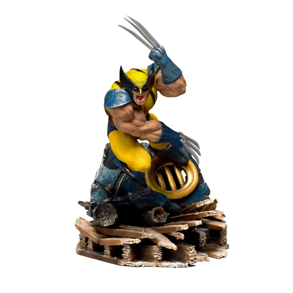 Iron Studios Marvel Comics BDS Statuette à l'échelle artistique 1/10 Wolverine 22 cm Image 1