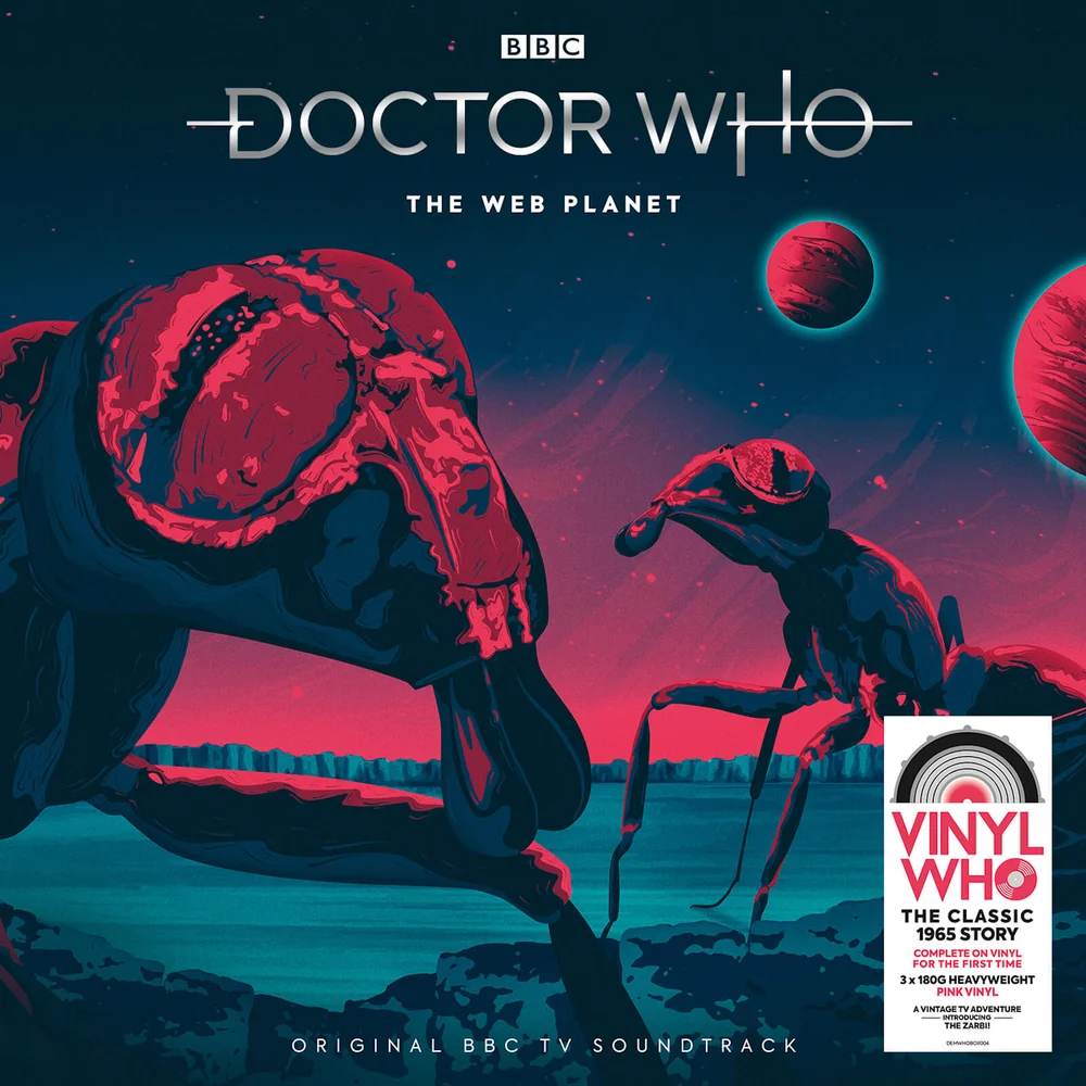 Doctor Who - The Web Planet 3x Pink LP Set Image 1