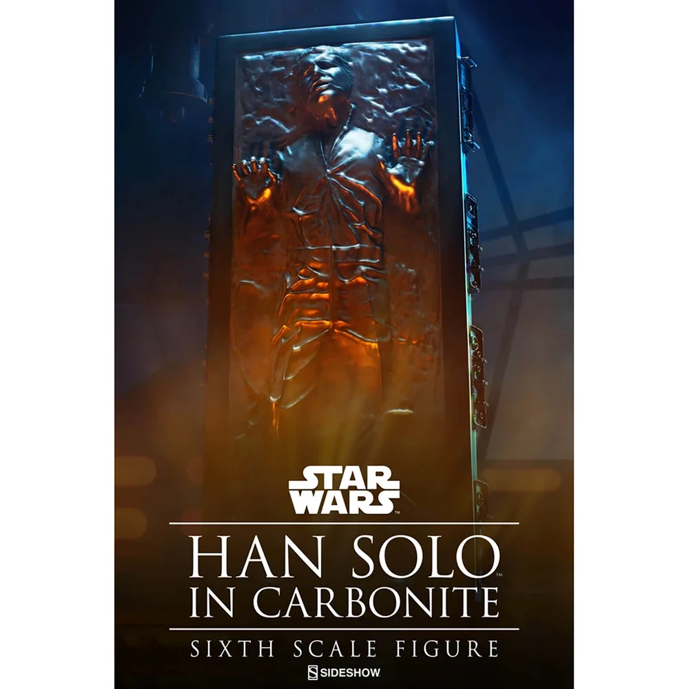 Sideshow Collection Star Wars l'Empire Contre-attaque Figurine à l'échelle 1/6 Han Solo en Carbonite Image 1