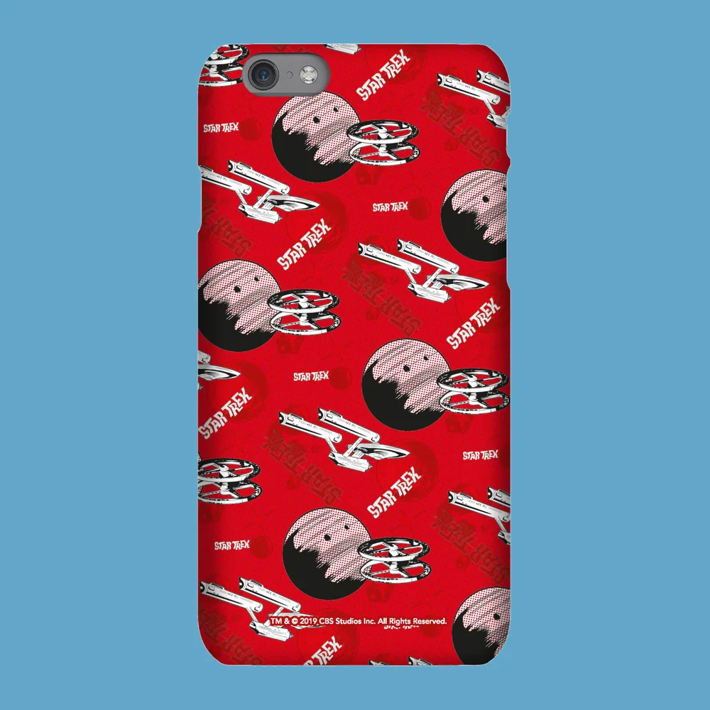 Coque Smartphone Red Retro - Star Trek pour iPhone et Android - iPhone 5/5s - Coque Simple Matte Image 1