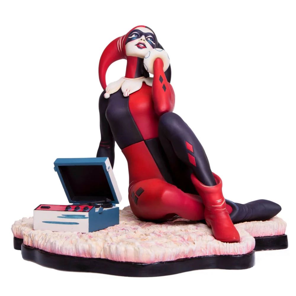 Mondo Batman The Animated Series Statue Harley Quinn Waiting For My J Man 23 cm Image 1