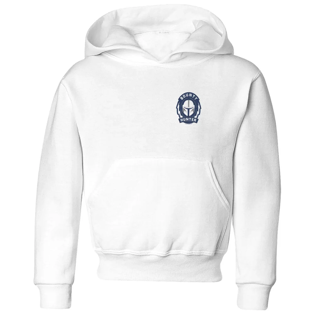 The Mandalorian Bounty Hunter Kids' Hoodie - White - 9-10 ans Image 1