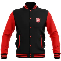 Transformers Autobot Varsity Jacket - Black / Red - undefined undefined