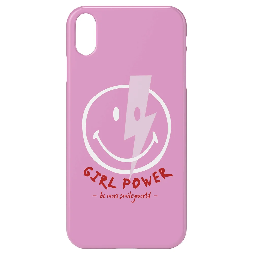 Coque Smartphone Girl Power pour iPhone et Android - iPhone XS - Coque Simple Matte Image 1