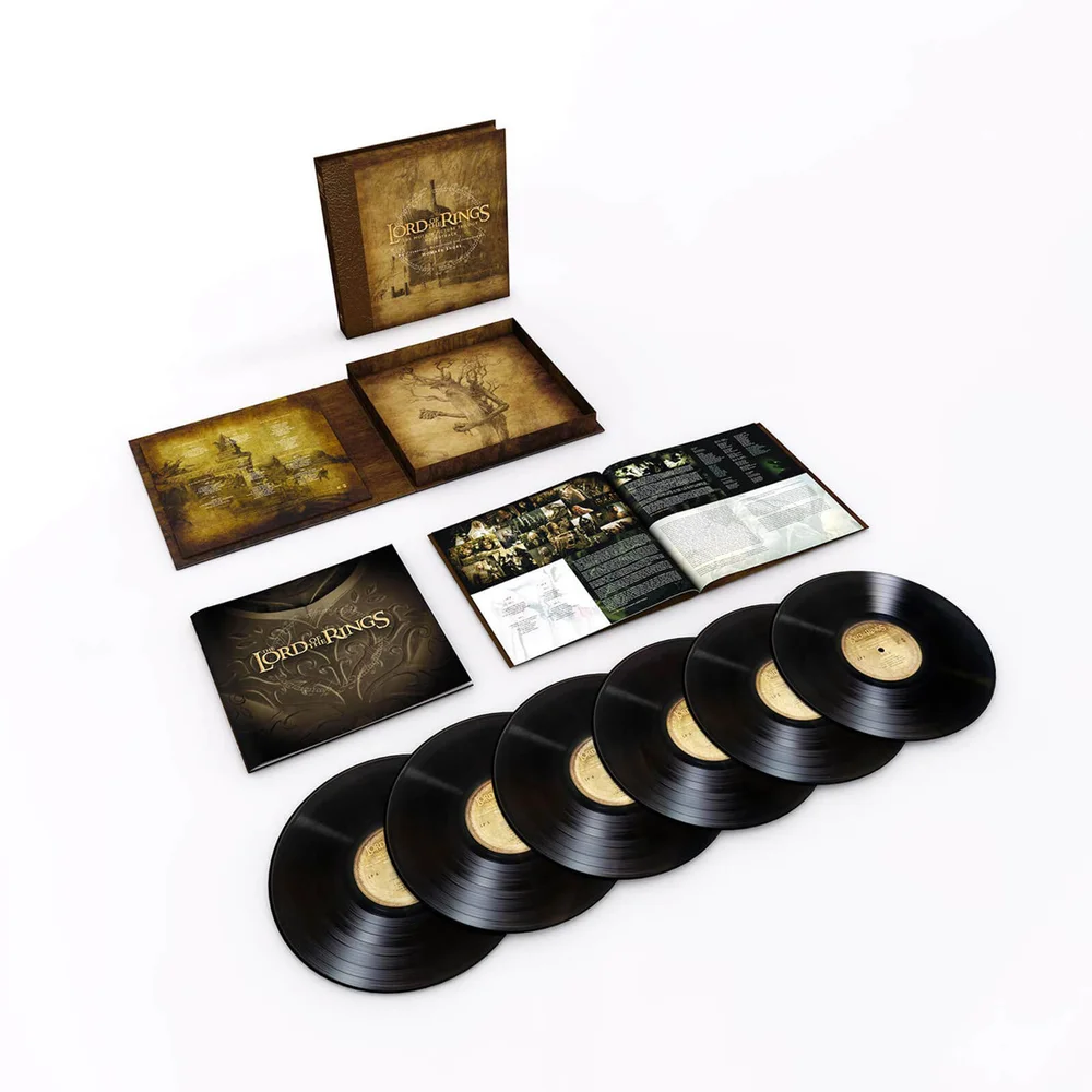 The Lord Of The Rings: The Motion Picture Trilogy Soundtrack Vinyl Set Image 1