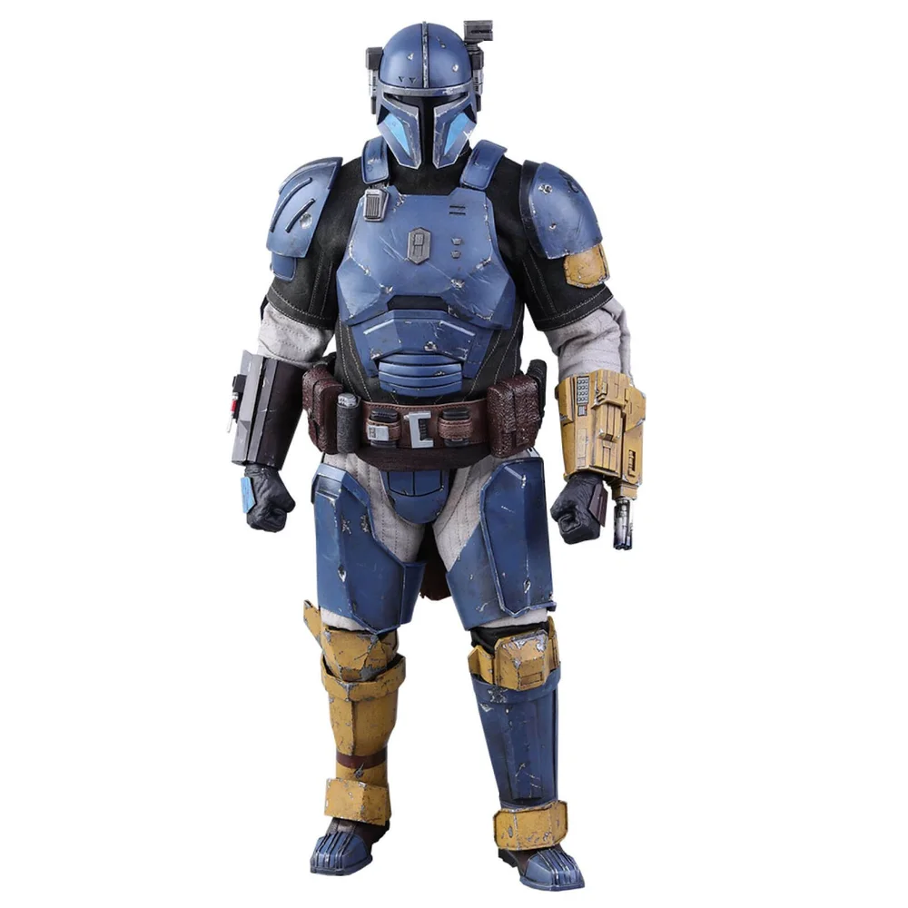 Hot Toys Star Wars The Mandalorian Figurine articulée à l'échelle 1/6 Le Mandalorien Infanterie Lourde 32 cm Image 1