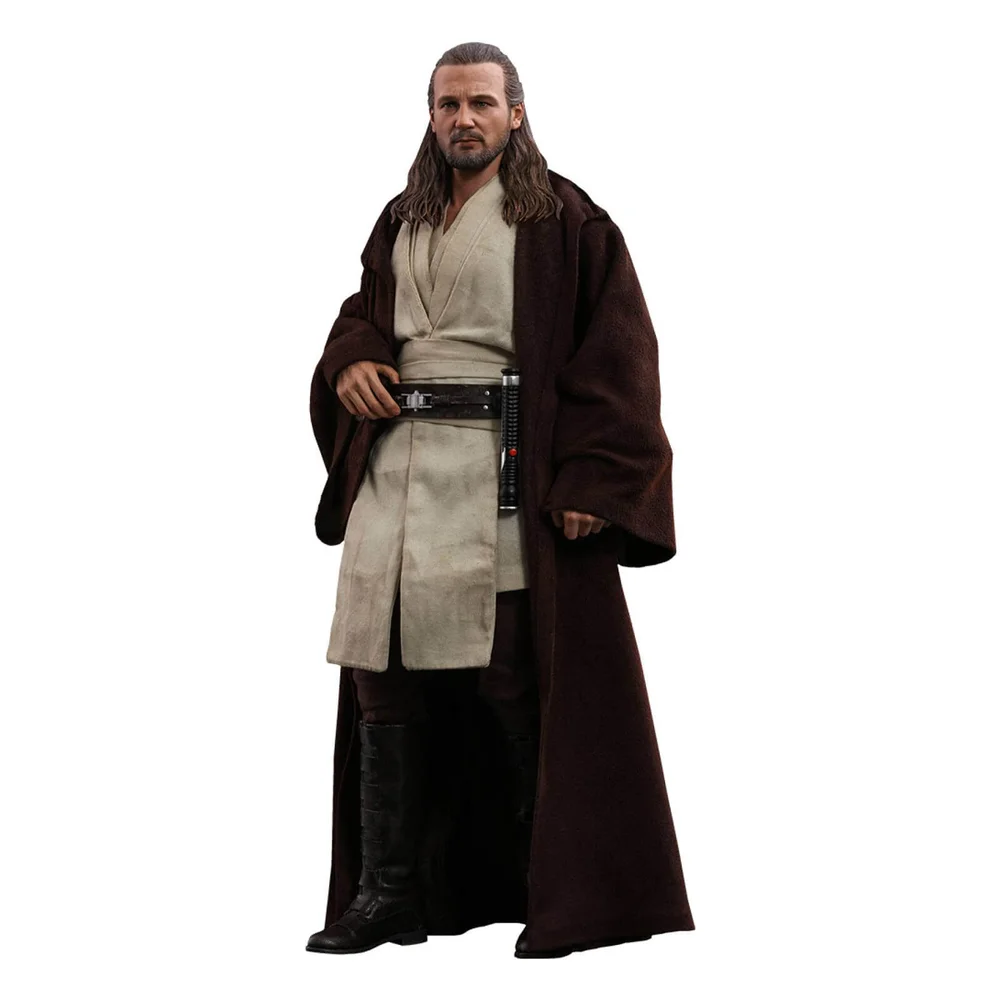 Hot Toys Star Wars Épisode I Chef-d'œuvre du Cinéma Figurine articulée à l'échelle 1/6 Qui-Gon Jinn 32 cm Image 1