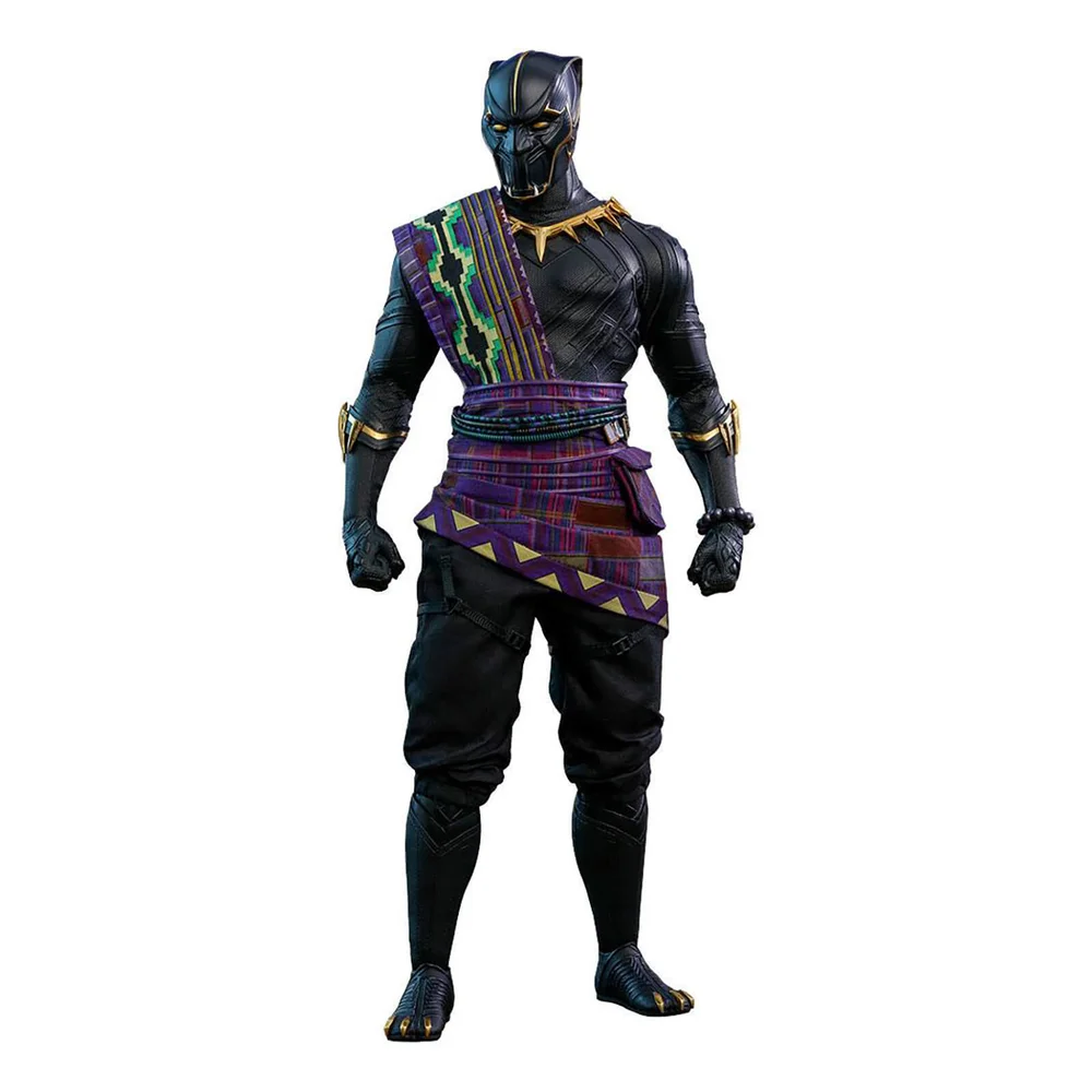 Hot Toys Marvel Black Panther Chef-d'œuvre du Cinéma Figurine articulée à l'échelle 1/6 T'Chaka 2018 31 cm, Exclusivité Toy Fair Image 1