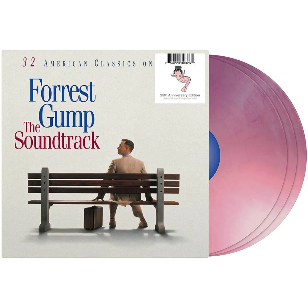 Forrest Gump: The Soundtrack 3xLP (Bubba Gump Shrimp Pink) Image 1