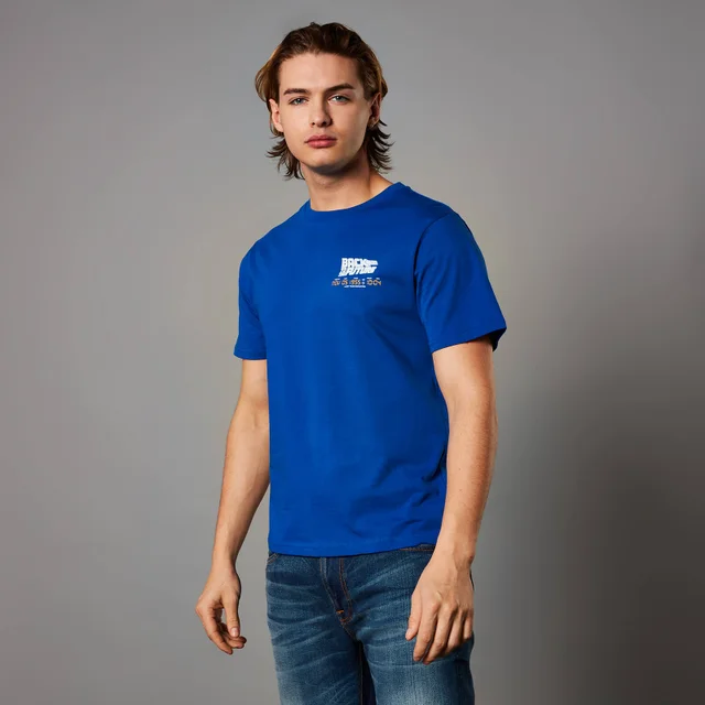 T-shirt Back To The Future - Unisex - Bleu