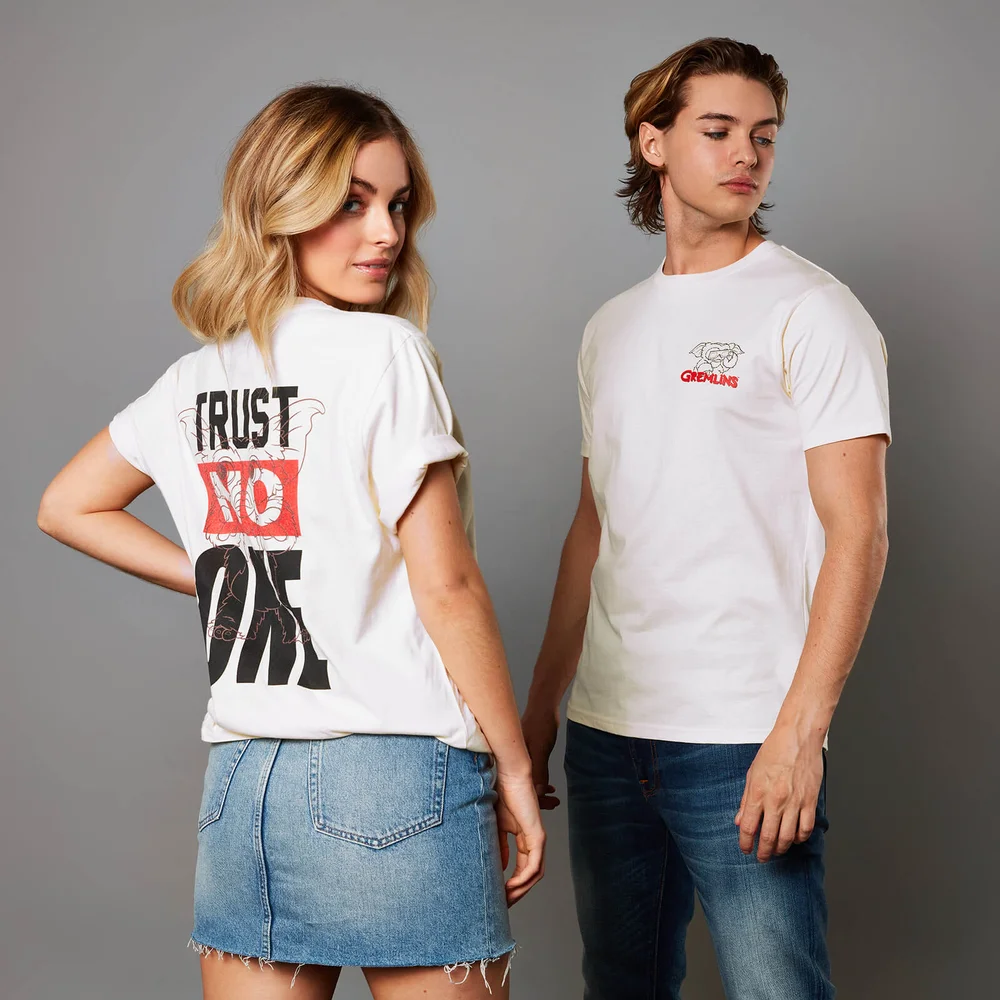 T-shirt Gremlins - Unisex - Blanc - S Image 1