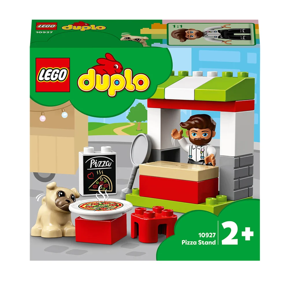 LEGO DUPLO Town : Ensemble de Jeux de Construction Le Stand à Pizza (10927) Image 1