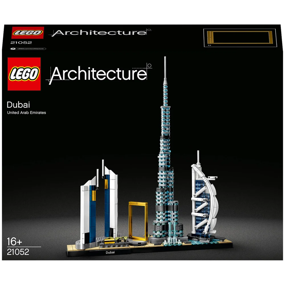 LEGO Architecture : Ensemble Jeux de Collection Dubaï Modèle Skyline (21052) Image 1